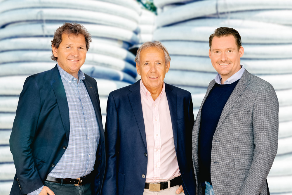 Geschäftsführer Thomas, Hans-Günter und Steffen Roess